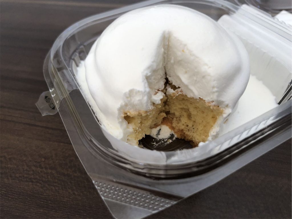 おぼれクリームのパンケーキ_断面図